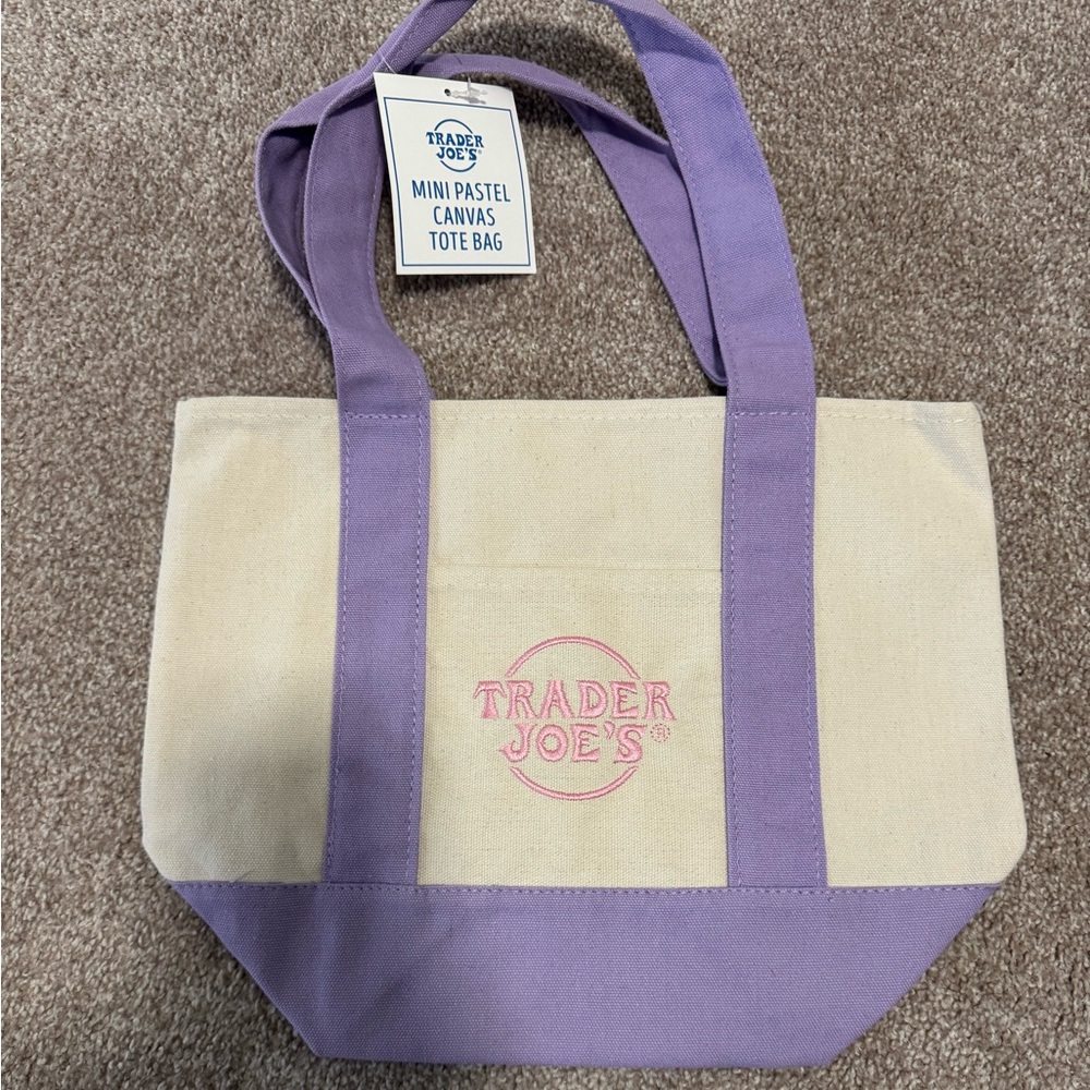 Trader Joe’s Mini Canvas Tote Bag
